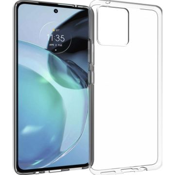 Accezz Clear Backcover Motorola Moto G72 - Transparant