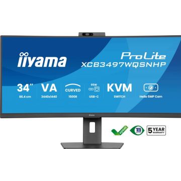 iiyama ProLite XCB3497WQSNPH-B1 - Curved Monitor