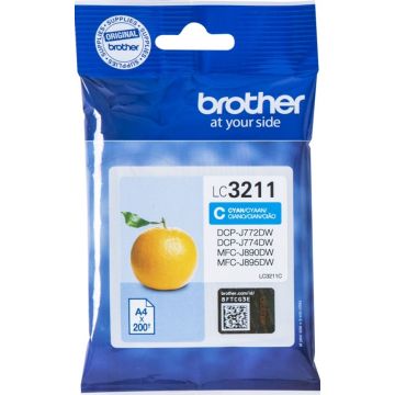Brother LC3211C - Cyaan