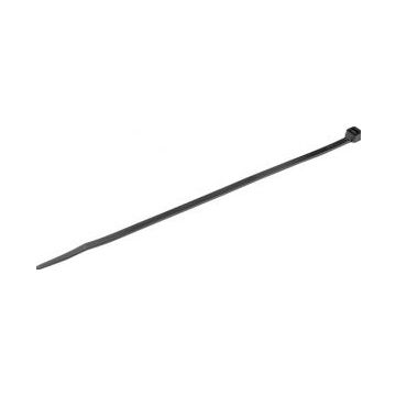 StarTech.com 8"(20cm) Cable Ties, 2-18"(55mm) Dia, 50lb(22kg) Tensile Strength, Nylon Self Locking Zip Ties, UL Listed, 1000 Pack, Black (CBMZT8BK) - Kabeldas