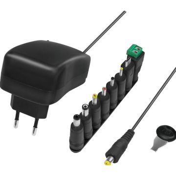 Logilink Universalnetzteil mit USB-Port, 3-12V, 24W