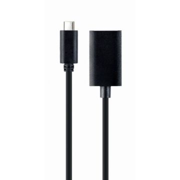 gembird USB-C auf Display-Port Adapter, zwart (4k,15cm)