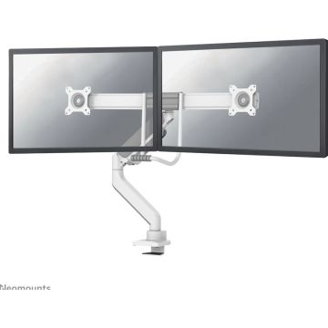 Neomounts DS75-450WH2 - Monitorarm voor 2 schermen