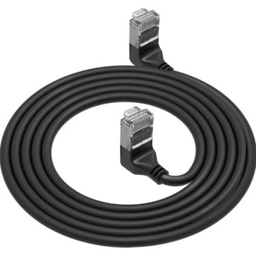 CAT6A UFTP SL U/U-ANG BK 1.50M. 1 stk