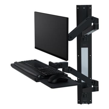 Ergotron LX Pro Wall Mount Monitor Arm - Monitor‑wandbeugel