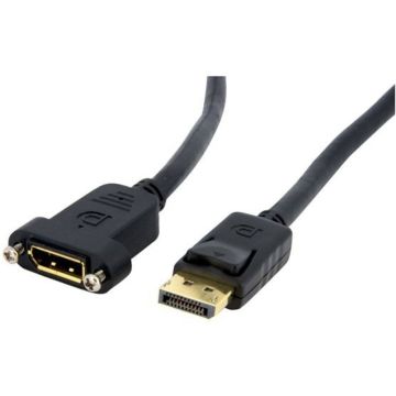 StarTech.com 3 ft. (0.9 m) Displayport Male to Female Cable - Mounting