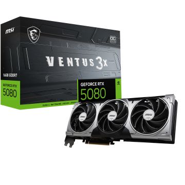 MSI GeForce RTX 5080 16G VENTUS 3X OC - Videokaart
