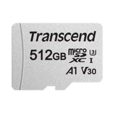 Transcend 300S - Flashgeheugenkaart (adapter inbegrepen)