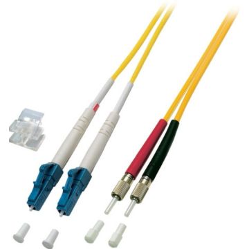 EFB Duplex Jumper LC-DIN 9/125 MÃ¼, OS2, LSZH, 10 m