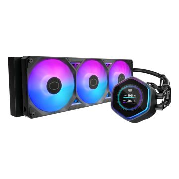 Cooler Master MasterLiquid Atmos II LCD 360 Black - Waterkoeler