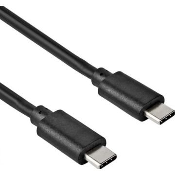 Goobay 67976, 1 m, USB C, USB C, USB 2.0, Mannelijk/Mannelijk, Grijs