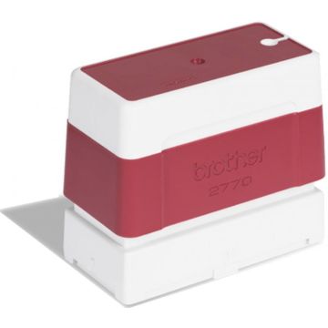 Pack 6 Red self-inking stamps 27x70
