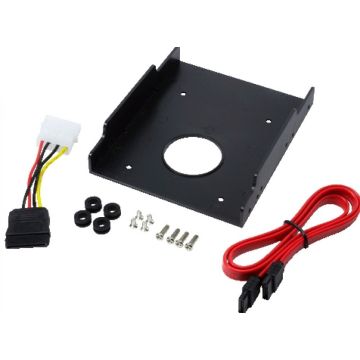 LogiLink plastic HDD montagekader 1x 2.5"" to 3.5""