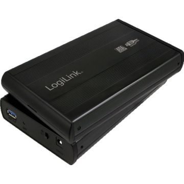 LogiLink Enclosure 3,5 Inch S-SATA HDD USB 3.0 Alu - Storage enclosure