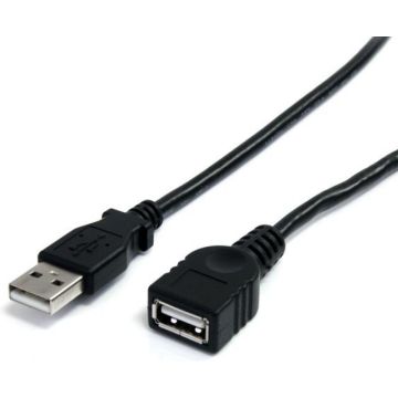 StarTech.com 1,80m USB 2.0 Verlengkabel A naar A - Zwart M/F