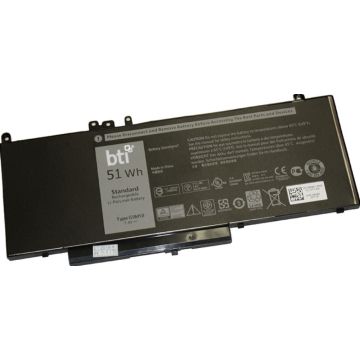 BTI - Batterij voor laptopcomputer (gelijk aan: Dell YM3TC)