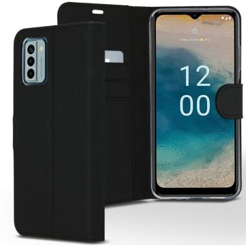 Accezz Wallet Softcase Bookcase Nokia G22 - Zwart