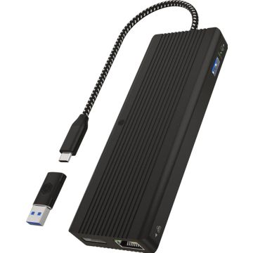 Dockingstation IcyBox 3xUSB 3.2 Gen1 Type-A, HDMI, 2x4K@60Hz retail