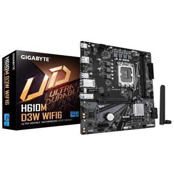 Gigabyte H610M D3W Wifi6             (H610,S1700,mATX,DDR5