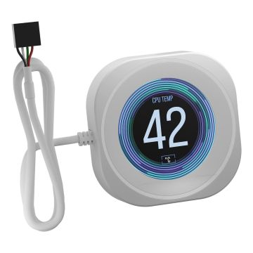 Corsair Nautilus LCD RS Module  White - LCD-display