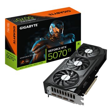 Gigabyte GeForce RTX 5070 Ti WINDFORCE OC V2 16G - Videokaart