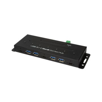 Logilink USB 3.1 HUB 7-port Combo Gen 2, Metall