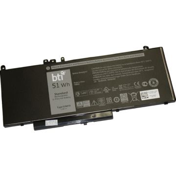 BTI - Batterij voor laptopcomputer (gelijk aan: Dell 451-BBLL)