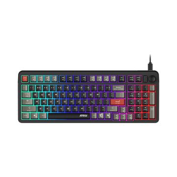 MSI FORGE GK110 US zwart - Toetsenbord