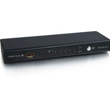 C2G TruLink 4-Port HDMI Selector Switch - Video/audio-schakelaar