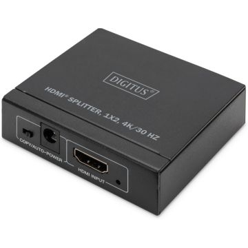 DIGITUS HDMI Splitter 1x2 4K/30Hz schwarz