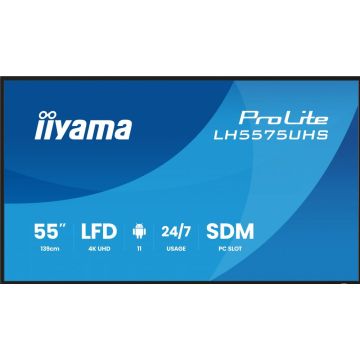 iiyama ProLite LH5575UHS-B2AG - Digital Signage Display