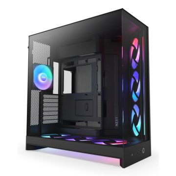 NZXT H9 Flow RGB+ (2025) Black - Behuizing