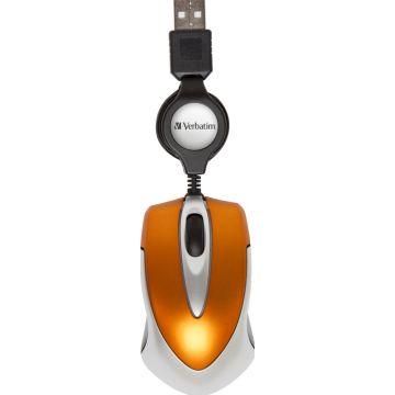 Verbatim Go Mini Optical Travel Mouse - Muis