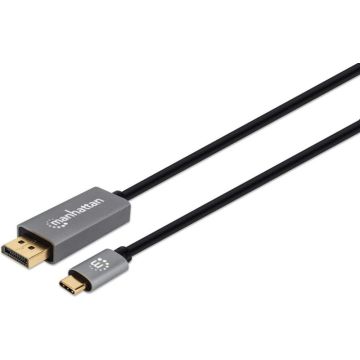 MANHATTAN 8K@60Hz USB-C auf DisplayPort 1.4 Adapterkabel 2m