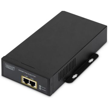 DIGITUS Gigabit PoE++ Injektor 802.3bt 10/100/1000Mbps 95W