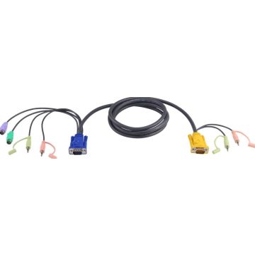 ATEN 2L-5303P - Kabel voor toetsenbord  muis  video  audio