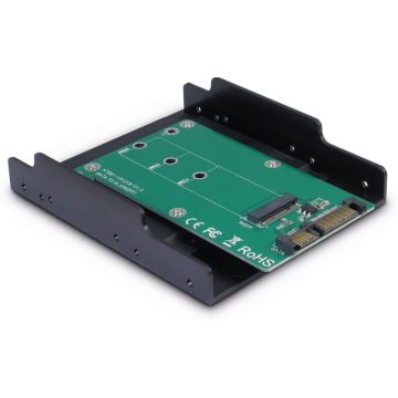 Inter-Tech Riser Card KT001B PCI 3,5"" SATA -> M.2 SATA