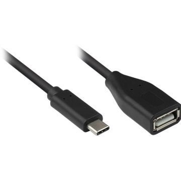 Good Connections USB2.0 Adapterk. OTG C St.-A Bu. 0,1m