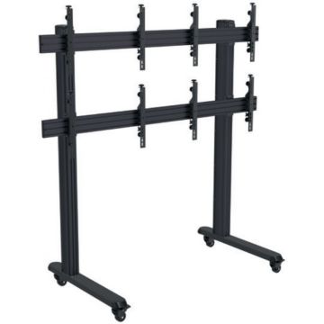 Hagor HA-VWT 2 x 2 Landscape Videowall Trolley 46-55""
