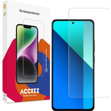 Accezz Gehard Glas Screenprotector Xiaomi Redmi Note 13 (5G) - Transparant
