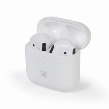 gembird BT TWS In-Ears äVallettaô, weiß glänzend