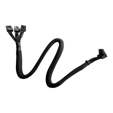 Cooler Master CMA-NFPC16XXBK2-GL, 0,65 m, PCI-E (12+4-pin), 3 x 8-pin, Mannelijk, Mannelijk, Haaks