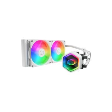 Cooler Master MasterLiquid 240 Core II ARGB White - Waterkoeler