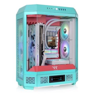 Thermaltake The Tower 600 Mint Strawberry - Behuizing