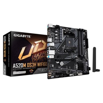 Gigabyte A520M DS3H WiFi6E          (A520,AM4,mATX,DDR4)