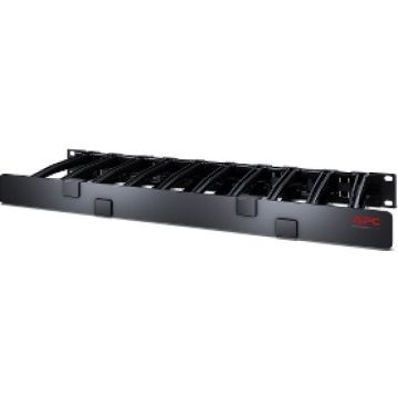 APC Horizontal Cable Manager Single-Sided with Cover - Rekkabelbeheerpaneel met bedekking