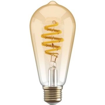 Hombli Filament Bulb CCT E27 ST64-Amber