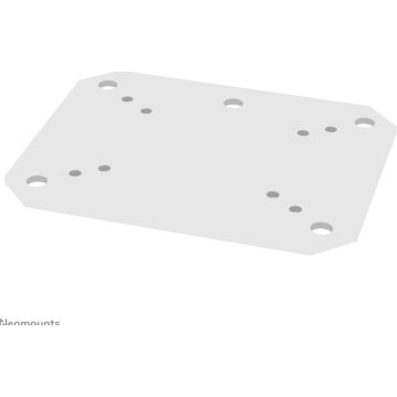 Neomounts PLASMA-M2SFPLATE - Bevestigingscomponent (vloerplaat)