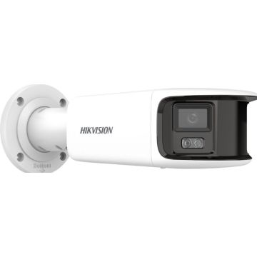 Hikvision Digital Technology DS-2CD2T87G2P-LSU/SL(4MM)(C) bewakingscamera Rond IP-beveiligingscamera Buiten 5120 x 1440 Pixels Muur