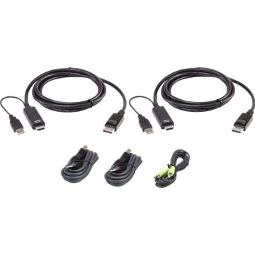 ATEN 2L-7D02UHDPX5 - Video  audio  datakabelset